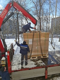 Успешное выполнение такелажных работ Успешное выполнение такелажных работ